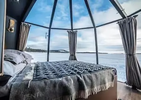 Skyfire Village Igloos Rovaniemi Exteriör bild